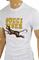 Mens Designer Clothes | GUCCI T-shirt With Tiger Print 310 View 3