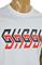 Mens Designer Clothes | GUCCI cotton T-shirt with front logo print 314 View 4