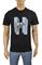 Mens Designer Clothes | HERMES Cotton T-shirt 4 View 1