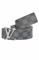 Mens Designer Clothes | LOUIS VUITTON leather belt with silver buckle 77 View 1