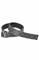 Mens Designer Clothes | LOUIS VUITTON leather belt with silver buckle 77 View 6