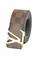 Mens Designer Clothes | LOUIS VUITTON leather belt with gold buckle 78 View 4
