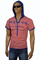 Mens Designer Clothes | Pecci Polo Shirt with Hoodie # 18 View 1