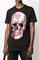 Mens Designer Clothes | Philipp Plein rhinestone skull crew neck t-shirt 10 View 1