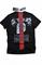 Mens Designer Clothes | PHILIPP PLEIN Cotton T-shirt In Black 6 View 2
