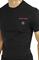 Mens Designer Clothes | PHILIPP PLEIN Cotton T-shirt In Black 6 View 4