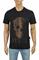 Mens Designer Clothes | Philipp Plein studded skull crew neck t-shirt 9 View 1
