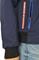 Mens Designer Clothes | PRADA men's fool-zip jacket in navy blue 41 View 5