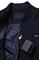 Mens Designer Clothes | PRADA men's bomber knitted jacket in navy blue 42 View 4
