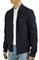 Mens Designer Clothes | PRADA men's bomber knitted jacket in navy blue 42 View 5