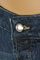 Mens Designer Clothes | PRADA Men's Normal Fit Wash Denim Jeans #22 View 7