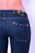 Womens Designer Clothes | PRADA Ladies Classic Jeans In Navy Blue #9 View 5