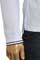 Mens Designer Clothes | PRADA Men's Polo Style Long Sleeve Shirt #72 View 5