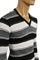 Mens Designer Clothes | PRADA V-Neck Fitted Men's Sweater #11 View 1
