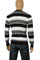 Mens Designer Clothes | PRADA V-Neck Fitted Men's Sweater #11 View 3