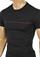 Mens Designer Clothes | PRADA Men's cotton T-shirt with print in black 106 View 3