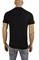 Mens Designer Clothes | PRADA Men's cotton T-shirt with print in black 108 View 2