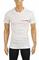 Mens Designer Clothes | PRADA Men's cotton t-shirt with front logo appliqué 110 View 1