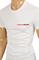 Mens Designer Clothes | PRADA Men's cotton t-shirt with front logo appliqué 110 View 3