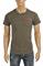 Mens Designer Clothes | PRADA Men's t-shirt with front logo appliqué 114 View 1