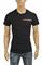 Mens Designer Clothes | PRADA Men's t-shirt with front logo appliqué 115 View 1