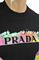 Mens Designer Clothes | PRADA Men's t-shirt with front logo print 119 View 5