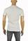Mens Designer Clothes | PRADA Men's White Fitted T-Shirt #97 View 4