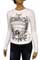 Womens Designer Clothes | VERSACE Long Sleeve Top #128 View 1