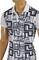 Mens Designer Clothes | VERSACE men's polo shirt with front print #174 View 2