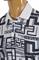 Mens Designer Clothes | VERSACE men's polo shirt with front print #174 View 4