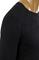 Mens Designer Clothes | VERSACE Men's Round Neck Sweater In Navy Blue #20 View 7