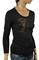 Womens Designer Clothes | VERSACE Ladies Long Sleeve Top #156 View 5