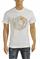Mens Designer Clothes | VERSACE men's t-shirt with front medusa print 115 View 1