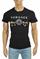 Mens Designer Clothes | VERSACE men's t-shirt with front logo print 116 View 1