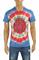 Mens Designer Clothes | VERSACE men's t-shirt with front medusa print 118 View 1