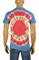 Mens Designer Clothes | VERSACE men's t-shirt with front medusa print 118 View 3