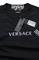 Mens Designer Clothes | VERSACE men's t-shirt with front logo print 128 View 6