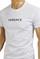 Mens Designer Clothes | VERSACE men's t-shirt with front logo print 129 View 4