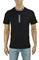 Mens Designer Clothes | VERSACE Men’s Front Print T-Shirt 134 View 1