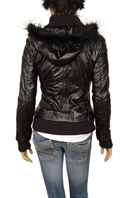 TodayFashion Ladies Artificial Leather/Fur Jacket #312