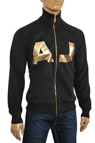 ARMANI JEANS Men's Zip Up Cotton Jacket #111