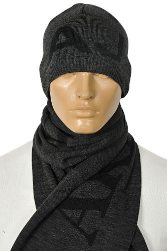 EMPORIO ARMANI Men's Hat/Scarf Set #82