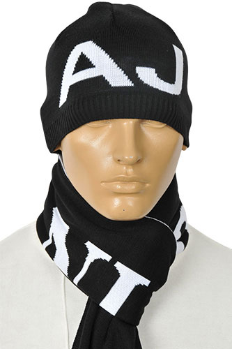 ARMANI JEANS Men's Hat/Scarf Set #83