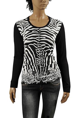 ROBERTO CAVALLI Ladies’ Long Sleeve Top #305