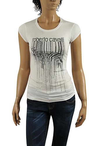 ROBERTO CAVALLI Ladies Short Sleeve Top #130