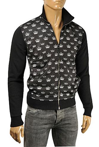 DOLCE & GABBANA Men's Zip Up Cotton Jacket #422