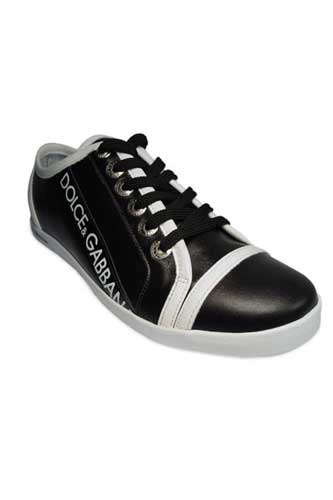 DOLCE & GABBANA Men Leather Sneaker Shoes #82