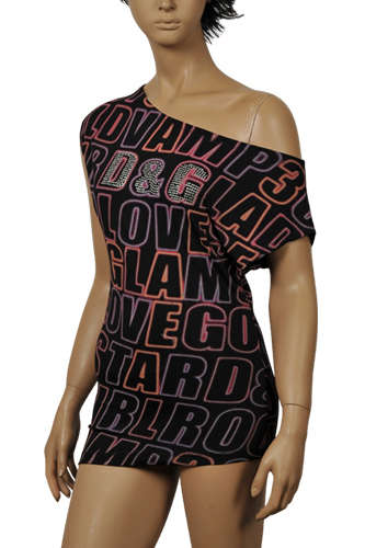 DOLCE & GABBANA Ladies Short Sleeve Top #194