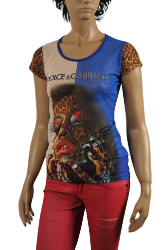 DOLCE & GABBANA Ladies’ Short Sleeve Top #221
