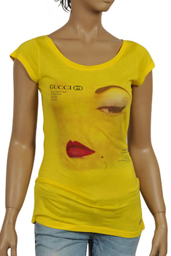 GUCCI Ladies Short Sleeve Top #141